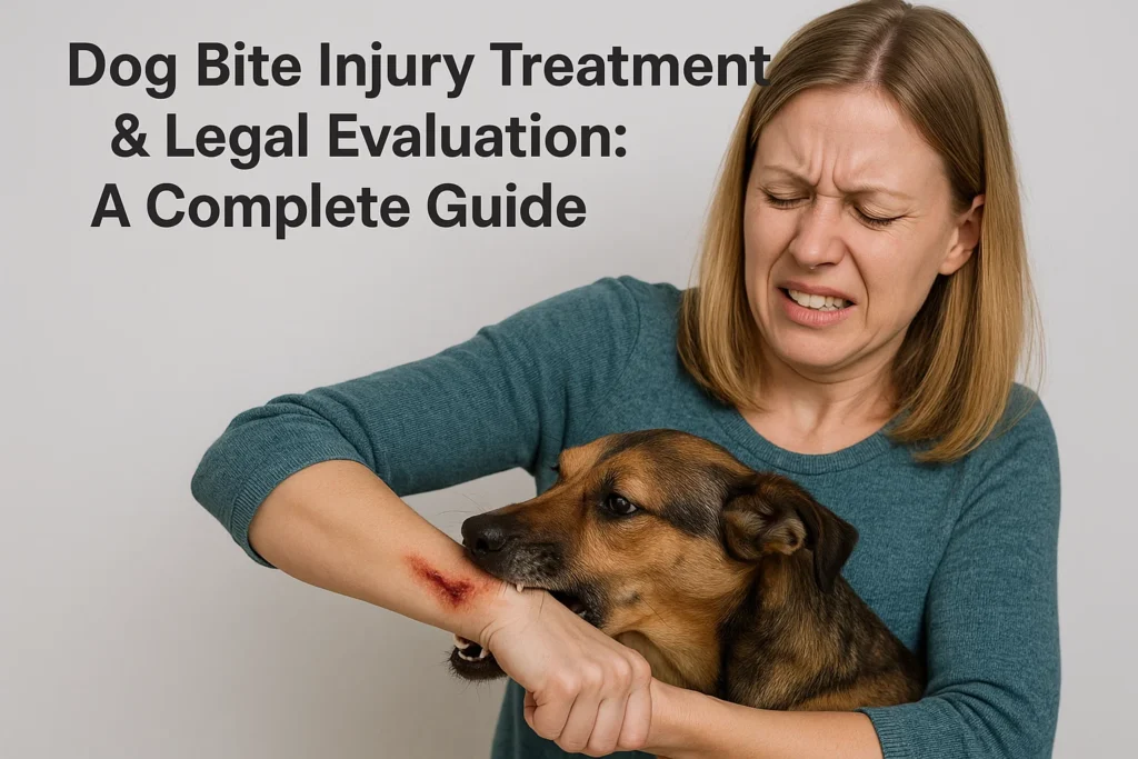 Dog Bite Injury Treatment & Legal Evaluation: A Complete Guide